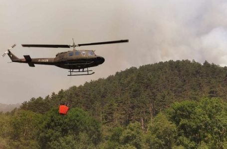 Helikopteri OS BiH ponovo na požarištu kod Maglaja