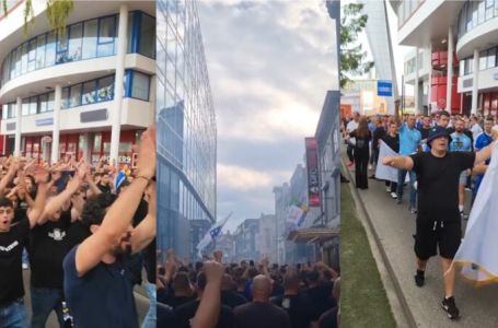 STADION ĆE DA "GORI": Pogledajte masivni korteo BHF-a u Nizozemskoj (VIDEO)