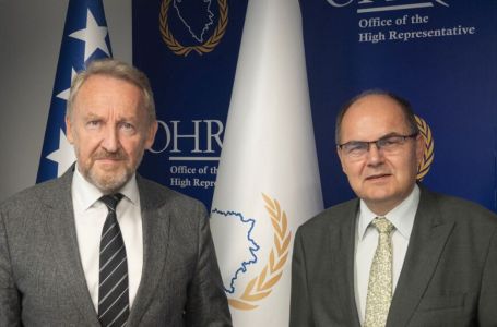 Christian Schmidt se sastao s Bakirom Izetbegovićem