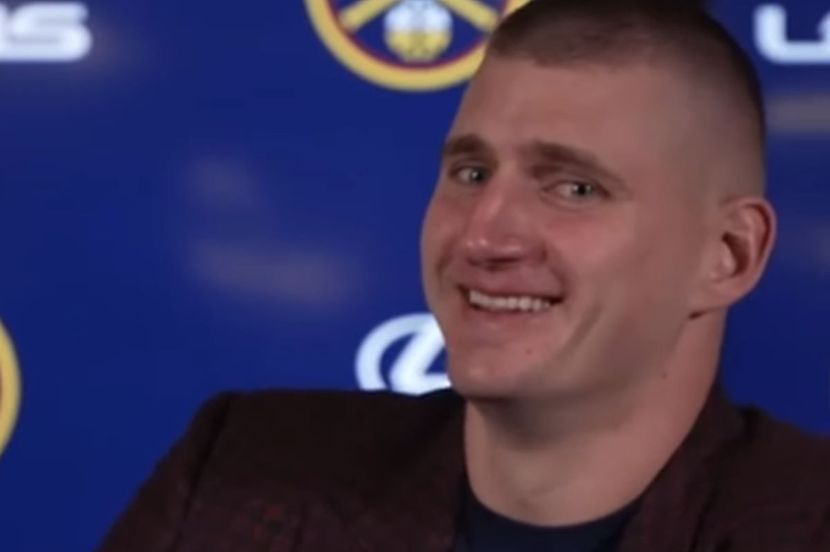 Novinari se gušili od smijeha: Najluđa izjava Nikole Jokića