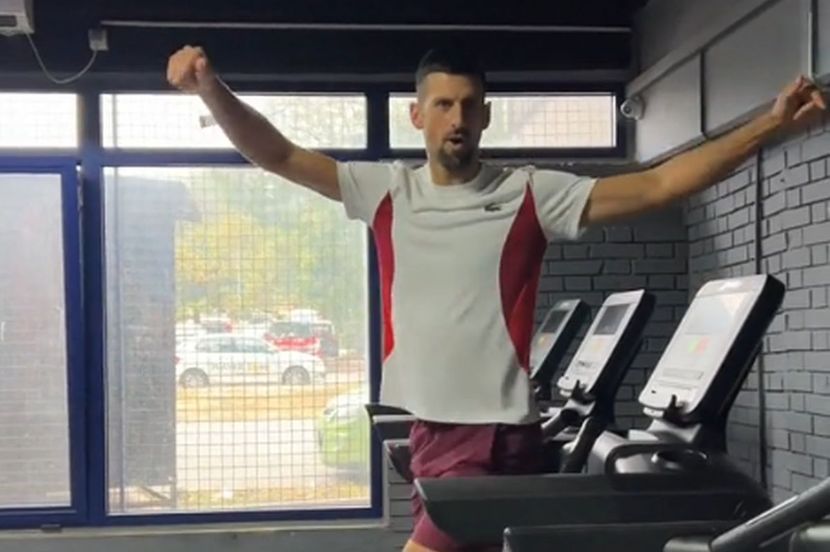 Novak zaplesao kao Šurda: Pogledajte kako se Đoković sprema za meč sa Grčkom