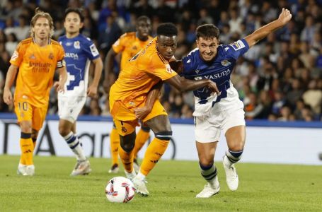Real Madrid uz sreću do pobjede u San Sebastianu: Vinicius i Mbappe iz penala osigurali tri boda