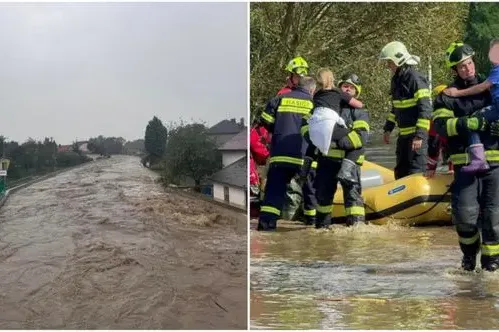 LJUDI NA KROVOVIMA ČEKAJU SPAS: Ciklon Boris donio nove probleme