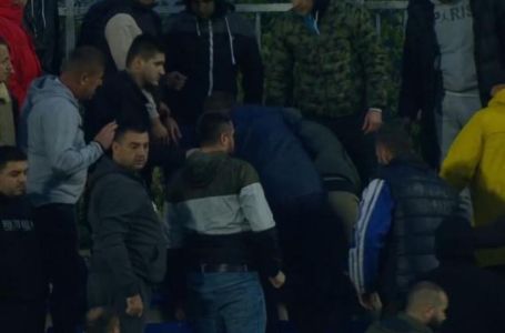 DAJTE NOSILA! BRZO! Užasna scena u Novom Pazaru: Navijaču pozlilo na tribini, hitna pomoć ga odvezla
