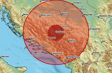 Snažan zemljotres pogodio BiH, prve informacije