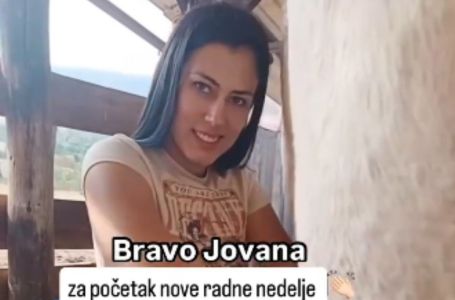 Srbi odlijepili za crnokosom Jovanom koja muze krave