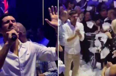 Đoković ludovao u noćnom klubu u Bugarskoj: Ispunili mu muzičku želju pa i sam zapjevao
