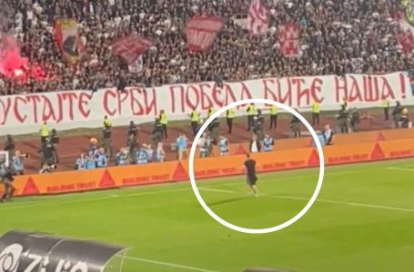 NEVJEROVATNE SCENE VEČERAS U BEOGRADU: Navijač Partizana sam krenuo na hiljade Delija, evo šta je...