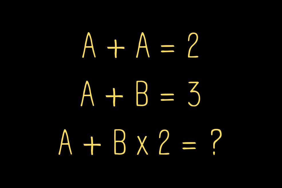 99% ljudi nije uspjelo riješiti ovaj zanimljivi matematički zadatak: MOŽETE LI VI?