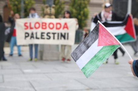 U Beogradu održan protest podrške narodu Palestine