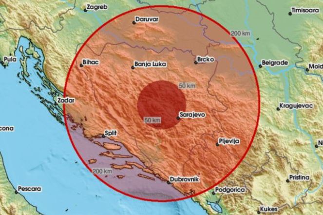 Zemljotres pogodio BiH u jutarnjim satima: "Poprilično je zatreslo"