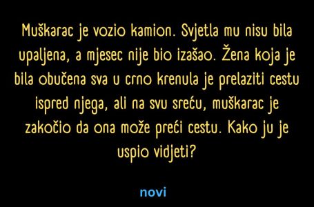 MOŽETE LI RIJEŠITI OVU ZAGONETKU? Preko 250.000 ljudi prilično se namučilo