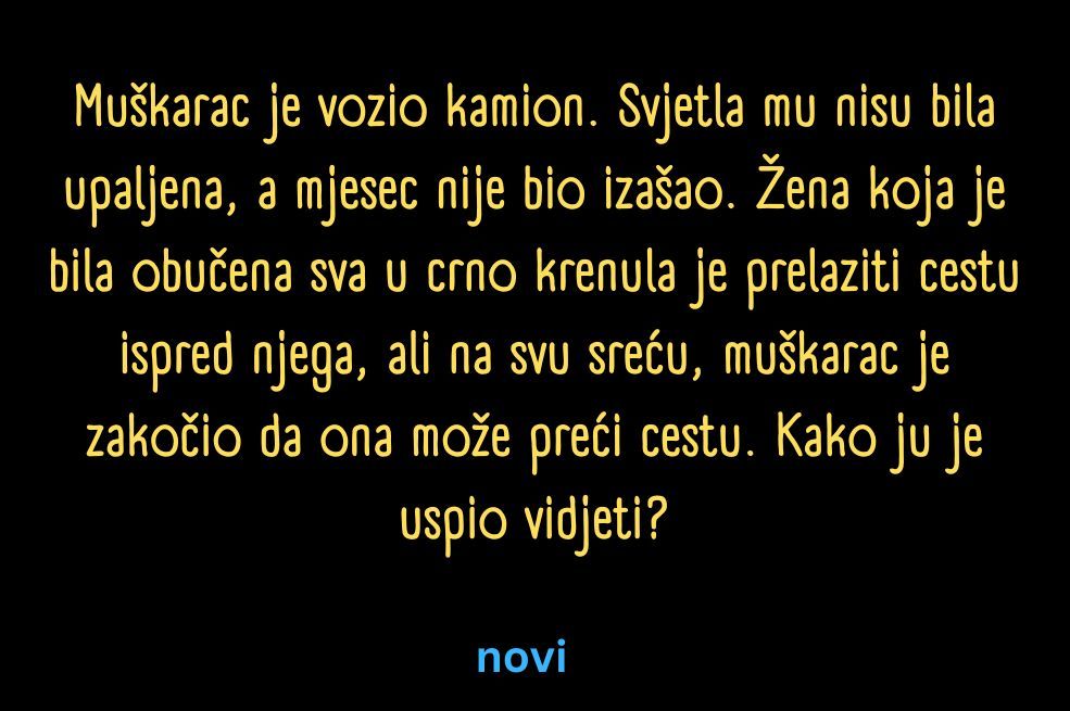 MOŽETE LI RIJEŠITI OVU ZAGONETKU? Preko 250.000 ljudi prilično se namučilo