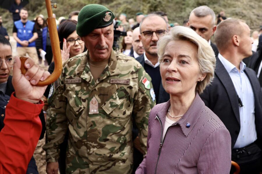 Ursula von der Leyen poručila narodu Donje Jablanice: Moje misli su sa žrtvama