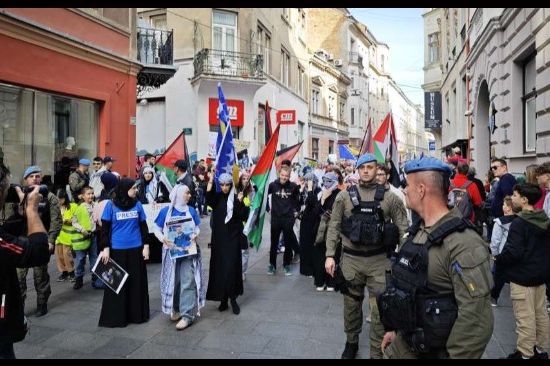 U Sarajevu održana protestna šetnja u znak podrške palestinskom narodu