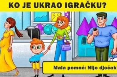 Detektivska mozgalica: Ko je ukrao igračku?