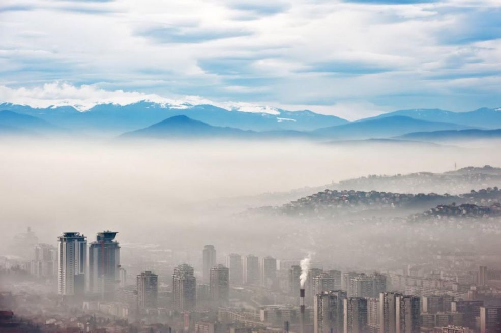 Sarajevo jutros među pet gradova s najzagađenijim zrakom u svijetu