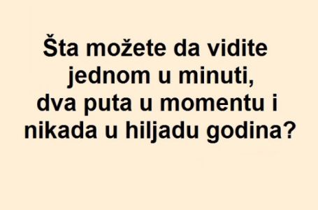 JEDNOSTAVNA ZAGONETKA IZ KNJIGE ZA DJECU: Ali većina odraslih je ne može riješiti!