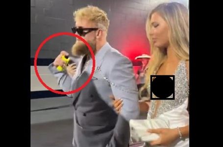ČIME SE TO PRSKAO Jake Paul dok je hodao prema ringu?