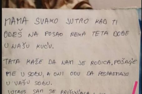 POSLIJE POSLA NA STOLU ME DOČEKALA PORUKA OD KĆERKE: Kad sam vidjela šta se desilo na kraju ZAPLAKAL