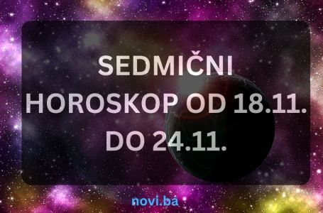 SEDMIČNI HOROSKOP OD 18.11. DO 24.11.: Ove sedmice ova 3 znaka će pratiti KOSMIČKA SREĆA, SRETNICI