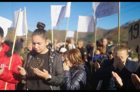 Učenjem Fatihe okončan protest u Donjoj Jablanici: "Poplave su prošle, vi nas potapate"