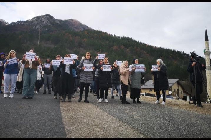 Protesti u Donjoj Jablanici: 19 minuta za 19 žrtava katastrofe