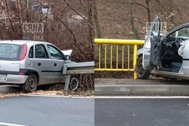 Saobraćajna nesreća u BiH, povrijeđene dvije osobe