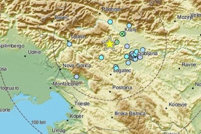 Zemljotres u Sloveniji, građani pišu: "Zgrada se tresla, probudio nas je"