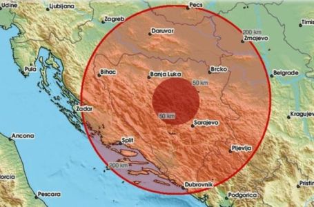 Zemljotres u BiH: 'Drma, tresao se pod', PRVE INFORMACIJE