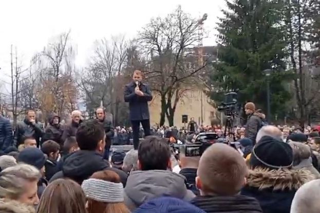 Novi protesti u Banjoj Luci, priključio se i gradonačelnik Bijeljine