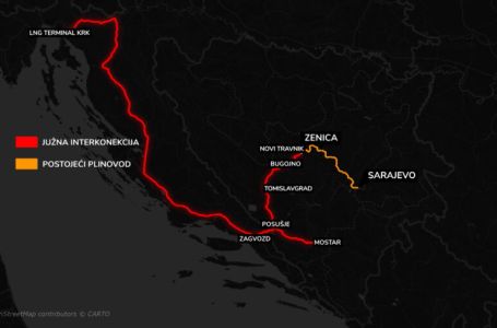 Južna interkonekcija: Kako će plinovod povezati BiH s LNG terminalom na Krku?