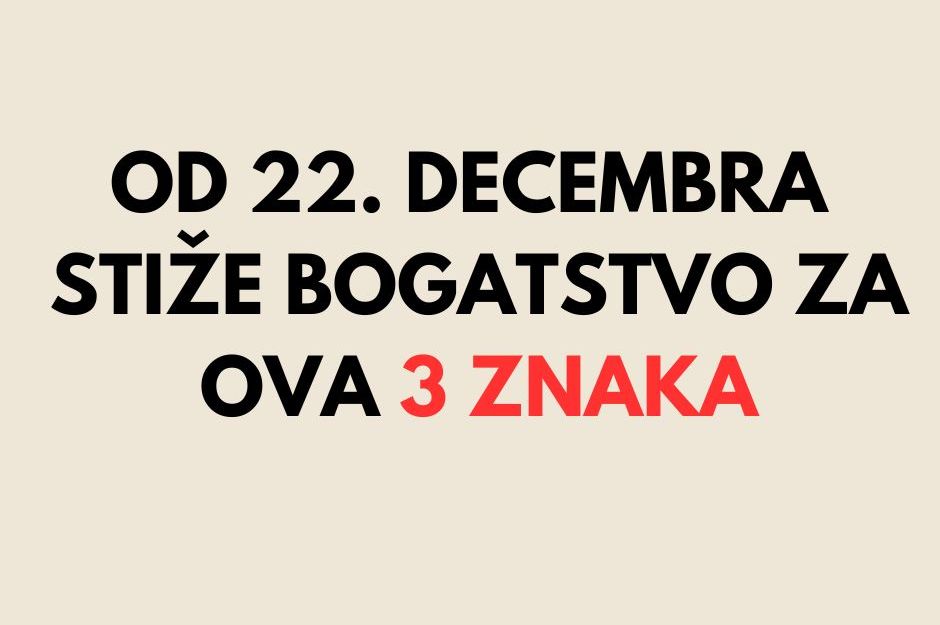 3 znaka kupaće se u novcu tokom zime: OD 22. DECEMBRA IH ČEKA VELIKO BOGATSTVO