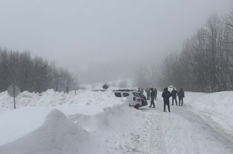 Haos kod Bosanskog Petrovca: Automobili zaglavljeni u snijegu, evakuirano 15 djece