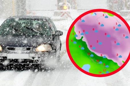 UPOZORENJE: Stiže nagla promjena vremena. Snijega će biti posvuda, temperature padaju za čak 10°C