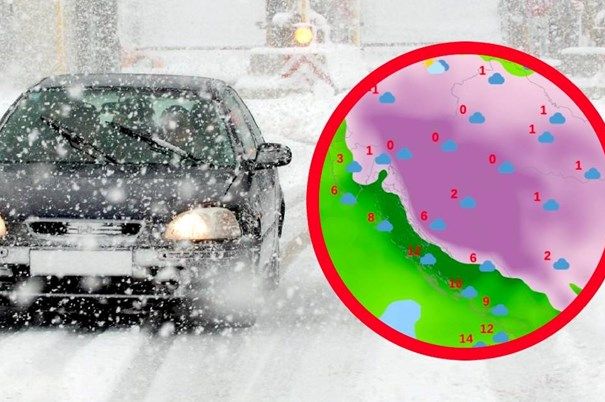 UPOZORENJE: Stiže nagla promjena vremena. Snijega će biti posvuda, temperature padaju za čak 10°C
