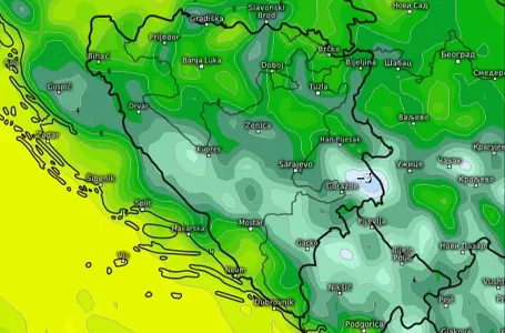 FHMZ: Nakon veoma hladnog i snježnog vikenda očekuje nas nagli rast temperatura