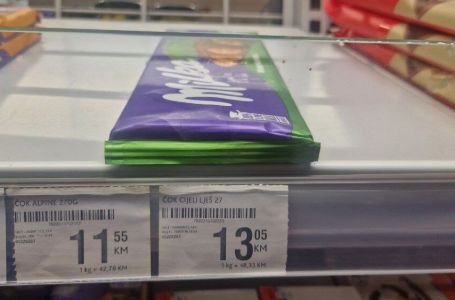 I čokolada postala luksuz: Milka dostigla cijenu od rekordnih 13 KM