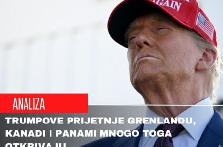 ANALIZA/Trumpove prijetnje Grenlandu, Kanadi i Panami mnogo toga otkrivaju