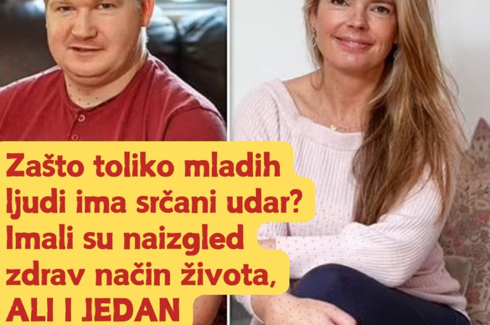 Zašto toliko mladih ljudi ima srčani udar? Imali su naizgled zdrav način života, ALI I JEDAN PROBLEM