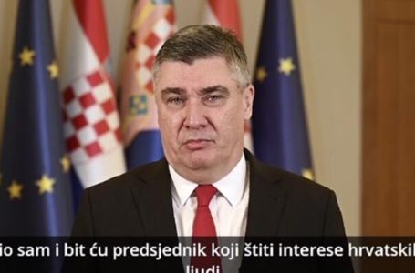 Milanović: Ne dopustite da nam Plenković izabere predsjednika