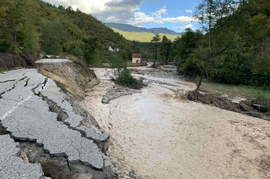 Kiše ponovo izazvale poplave u Konjicu, poplavile kuće