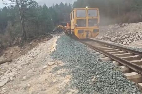 Završena rekonstrukcija pruge u Donjoj Jablanici: Testni voz prešao preko nje