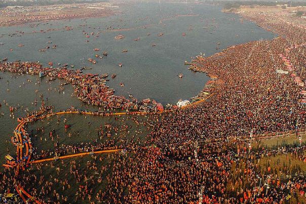 Počeo najveći hinduistički festival na svijetu, prisustvuje 400 miliona hodočasnika