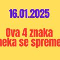 4 horoskopska znaka neka se spreme 16.01.25: Evo šta ih danas čeka