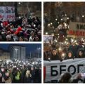 SRBIJA USTALA PROTIV VUČIĆA Masovne demonstracije od sjevera do juga -"U ponedjeljak mora stati sve"