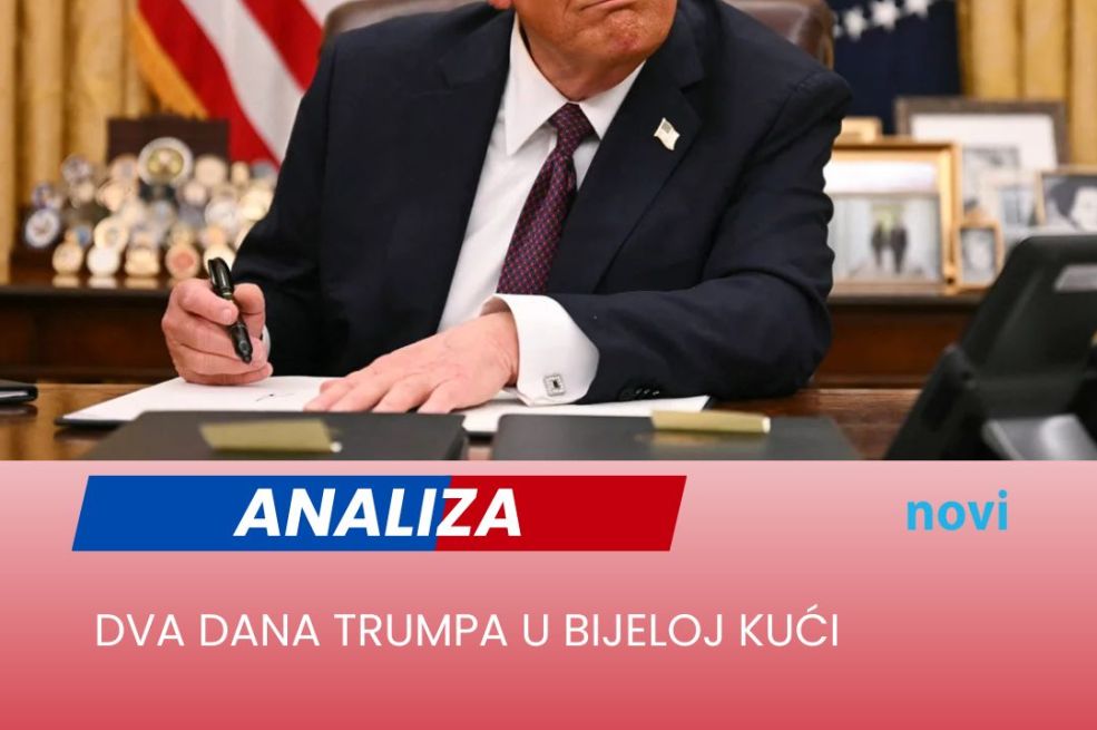 ANALIZA/ Dva dana Trumpa u Bijeloj kući