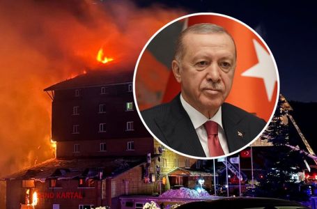 Predsjednik Turske sa suprugom dolazi na sahranu žrtvama požara u hotelu Grand