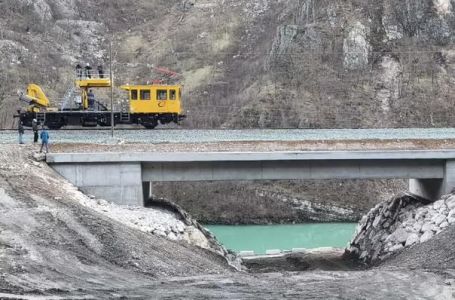 Privode se kraju radovi na pruzi u Donjoj Jablanici