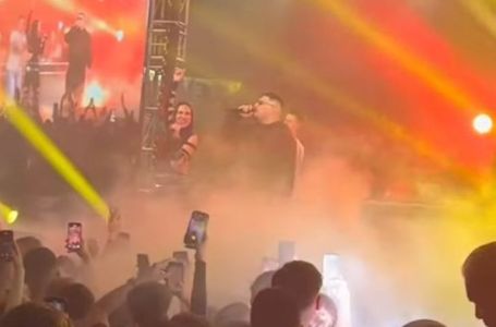 Hitno prekinut koncert repera, evakuisane Nikolija i Elena Kitić: Uletjeli pripadnici policije